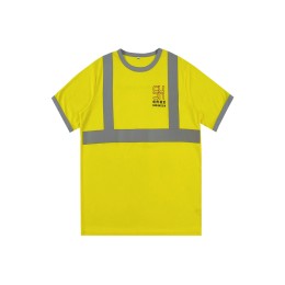 Order online T-shirt industrial uniform reflective tape design Shunxing mechanical and electrical industrial T-shirt round neck mesh cloth D408 Order online T-shirt industrial uniform reflective tape design Shunxing mechanical and electrical industrial T-shirt round neck mesh cloth D408